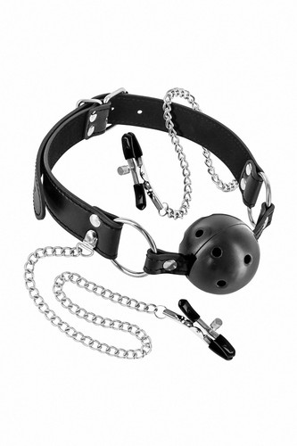 Baillon boule rigide pinces - rigide,