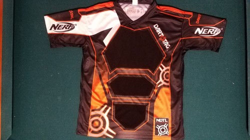 Nerf dart tag jersey - nerf, orange