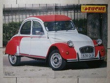 POSTER CITROËN / 2CV COUPE MONACO / 2CV AZU PTT 1967 -  58 x 41 cm