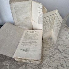 Livre 1797 Elements De Pharmacie Par Baumé Tome 1 Et 3 Ancien Illustré Formules