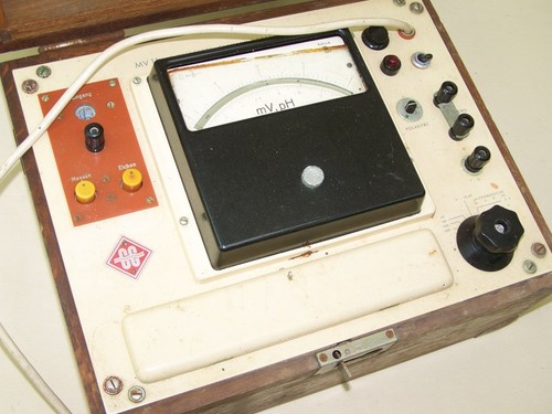 Ancien appareil mesure - appareil, ph