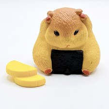 Mini figurine mascotte boule de riz grillée hamster jouet animal Gashapon Jap...