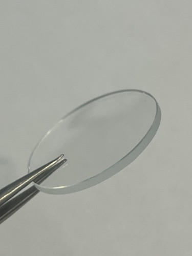 Verre montre rond minéral - montre,