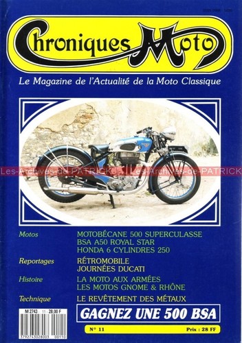 Chroniques moto honda 250 - 11,