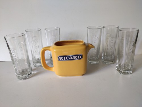 Carafe ricard verres - carafe, 6