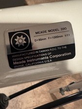meade telescope 390