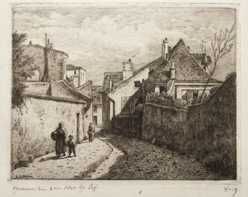 Eau forte edouard - eau-forte, lefevre