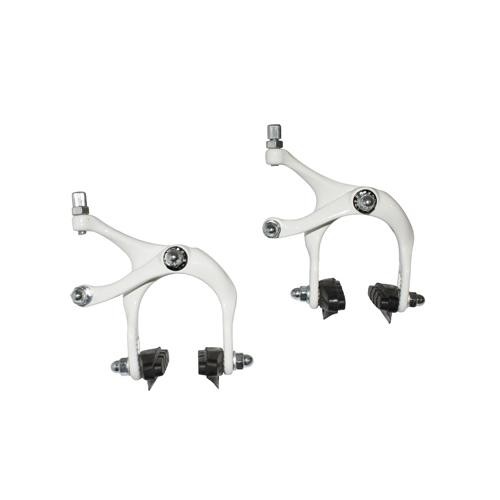 Etrier frein route fixie blanc - etrier,