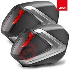 Paire Set Valises Latéral GIVI Monokey Side V37N 37LTR Pour Chassis Plx