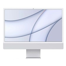 iMac 24" 2021 Core M1 8CPU 8GPU-3.2GHZ 8Go 256Go SSD white (sans accessoires)