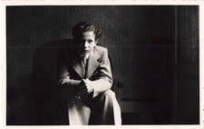 ANCIENNE CPA PHOTOGRAPHIE JEUNE GARCON EN COSTUME