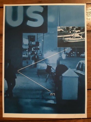 Jacques monory sérigraphie - :,