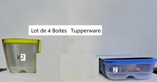 Lot boites tupperware - boites,