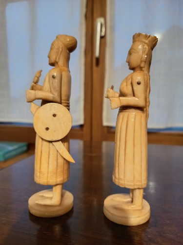 Paire figurines anciennes - de,