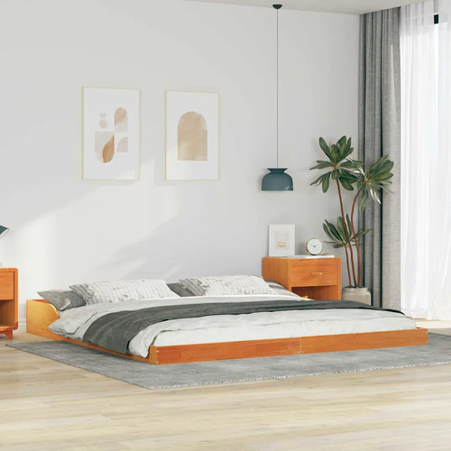 Cadre lit pin massif - lit,