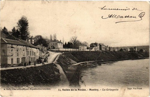 Cpa vallée meuse - de,
