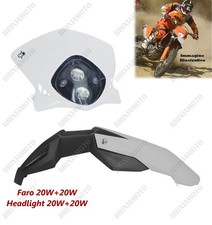 Phare Duke Blanc Et Garde-Boue