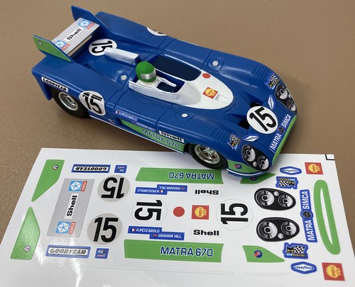 Stickers pour matra 670 - 670, #15