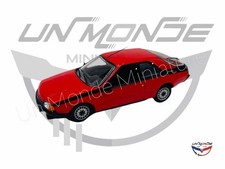 Renault Fuego GTX 1985 Rouge