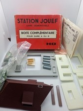 JOUEF, Éch HO, Maquette à monter, Gare démontable boîte complémentaire, Réf 703