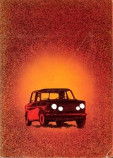 Brochure dossier presse presskit Simca 1000 Rallye I 1972 FR - France