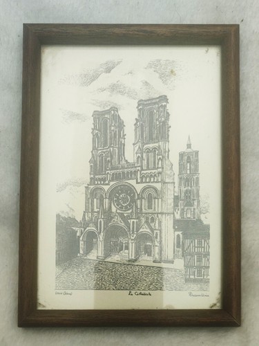 Reproduction sous verre - reproduction,