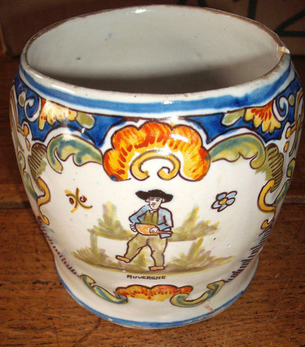Pot ancien faïence - ancien,