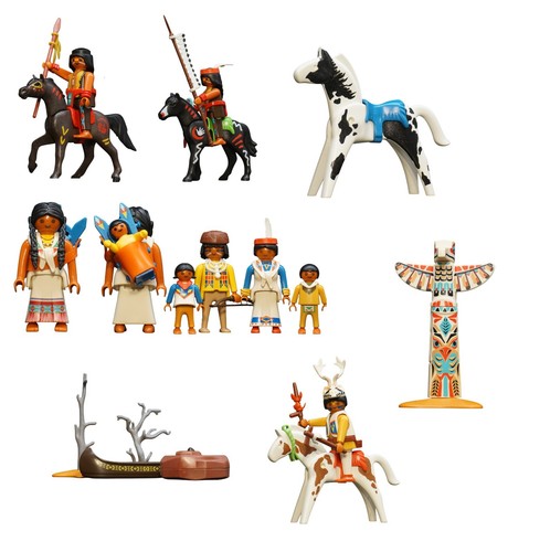 Playmobil figurine indiens