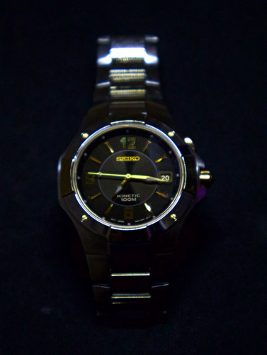 Seiko kinetic men watch - seiko,