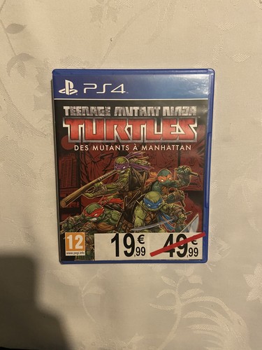 Jeu ps4 teenage mutant - teenage, ninja