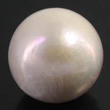 Perle de mer du Sud rose clair