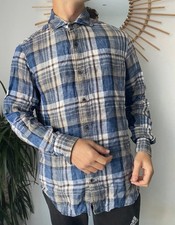 Chemise à carreaux manche