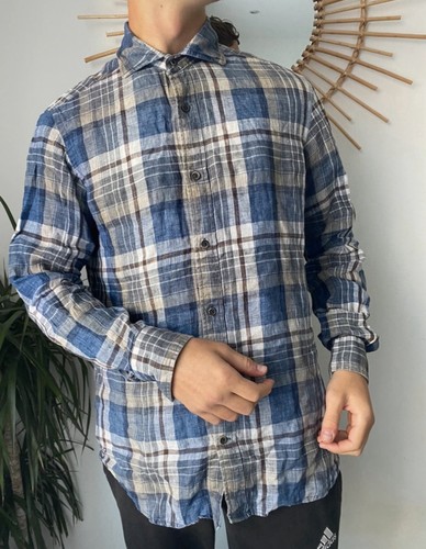 Chemise carreaux manche - à,