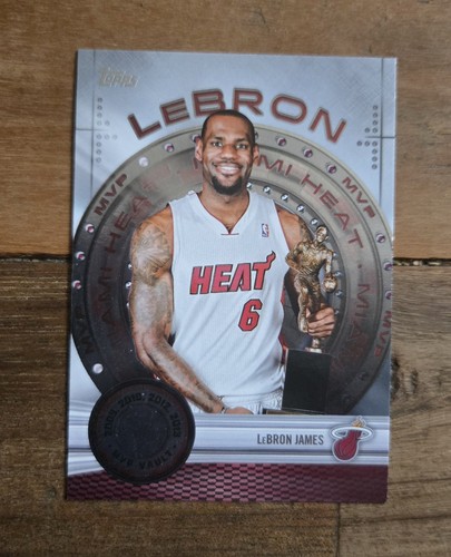 Topps mvp vault lebron james - mvp,