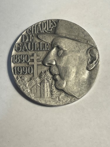 Médaille charles gaulle - médaille,