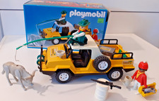 Set Playmobil 3528 boite ancien vintage: Jeep Safari Truck expédition Ngorongoro