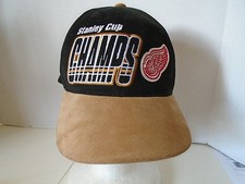 Stanley Cup Champs 1997 NHL Hockey One Size Detroit Red Wings Baseball Cap Hat 