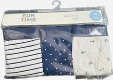 Lot X3 Slip Fun Time Garcon