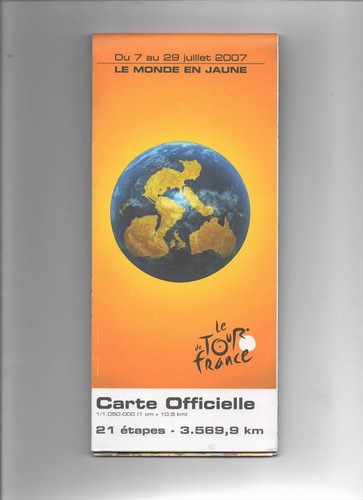 Cyclisme carte officielle - carte,