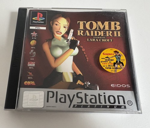 Jeu ps1 tomb - raider, ii
