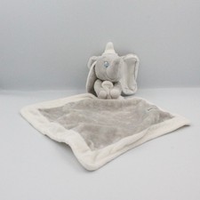 Doudou plat éléphant gris