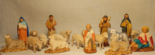 Anciens santons devineau - anciens, "