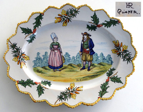 Quimper grand plat - hr,
