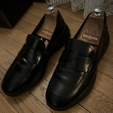Superbes Chaussures Mocassins Derbies Homme Prada- Neufs Taille 44.  10,5