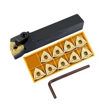 Jeu d'outils de tournage de tour précis avec support inserts en carbure WNMG432
