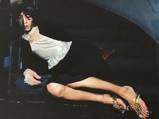 Rare cibachrome grande photo signée Tokyo haunted souls portrait Japan travesti