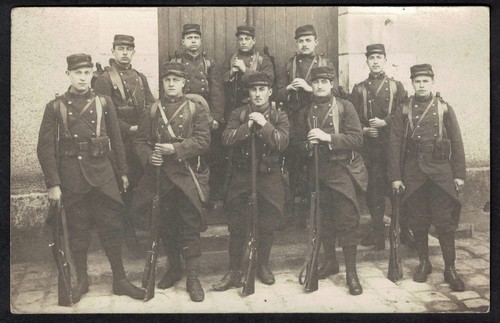 Cpa carte photo - carte, guerre