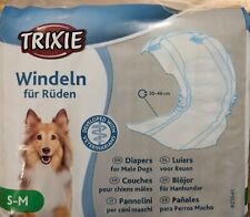Couche pour chien mâle, Trixie petite taille (S-M) - 12 couches par article. 
