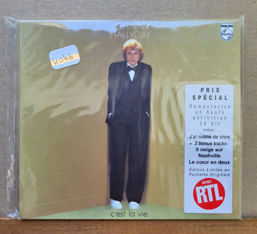 Johnny hallyday digipack - cd,