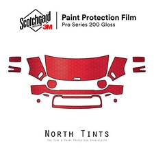 Jeep Renegade Trailhawk 2019-2023 3M Pro Prédécoupé Peinture Protection Film Bra